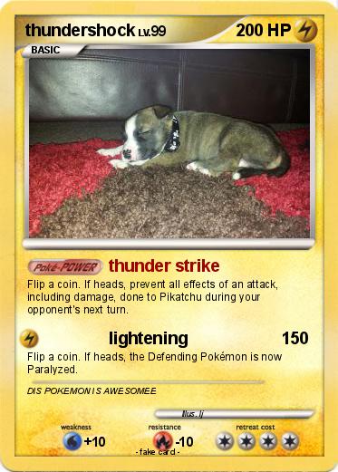 Pokemon thundershock