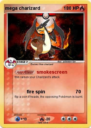 Pokemon mega charizard
