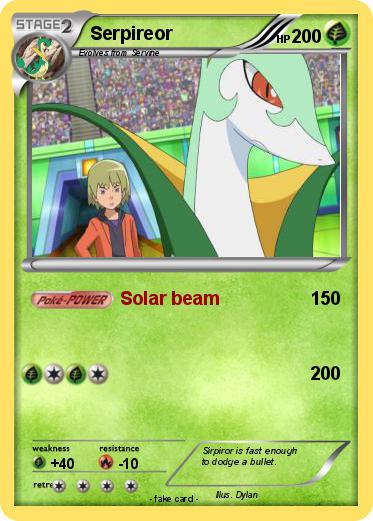 Pokemon Serpireor