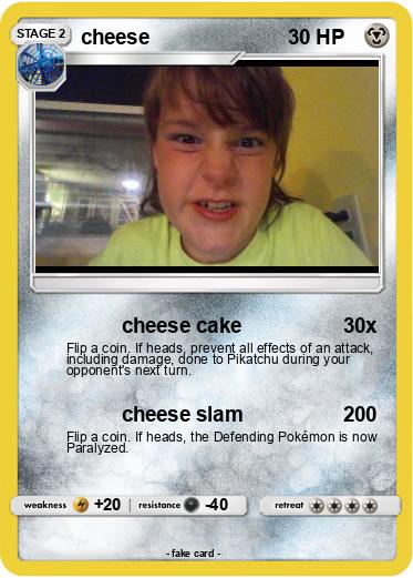 Pokemon cheese