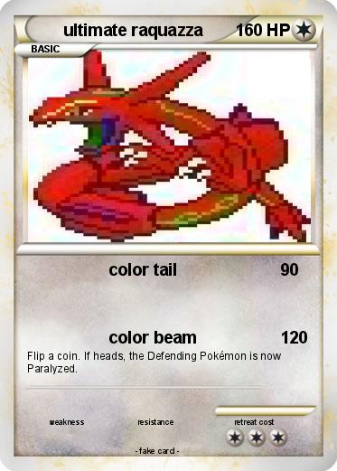 Pokemon ultimate raquazza