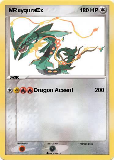 Pokemon MRayquzaEx