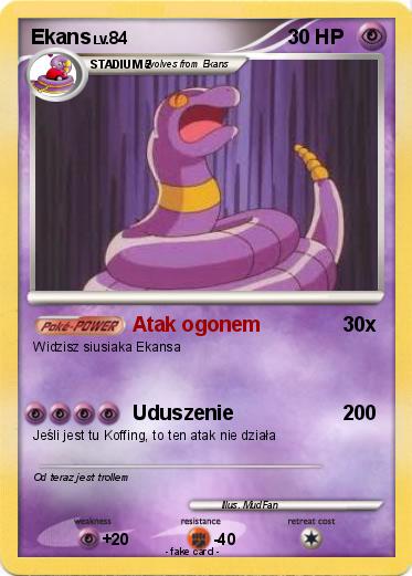 Pokemon Ekans
