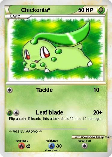 Pokemon Chickorita*