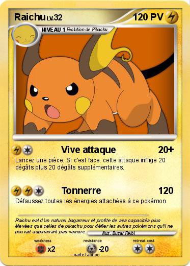 Pokemon Raichu