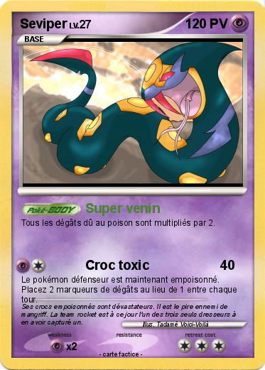 Pokemon Seviper