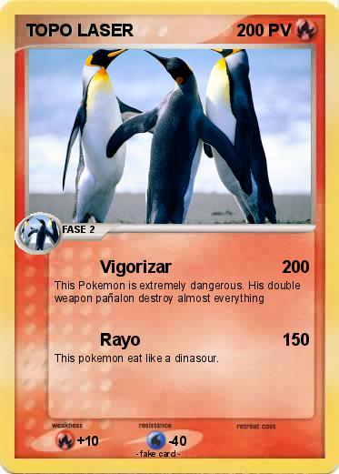 Pokemon TOPO LASER