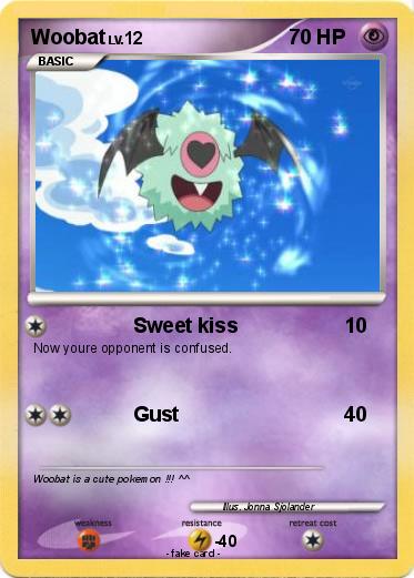 Pokemon Woobat