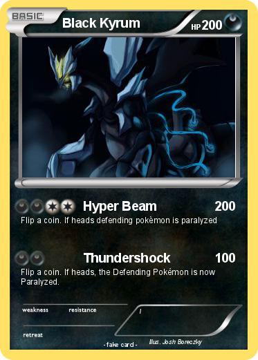 Pokemon Black Kyrum