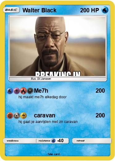 Pokemon Walter Black