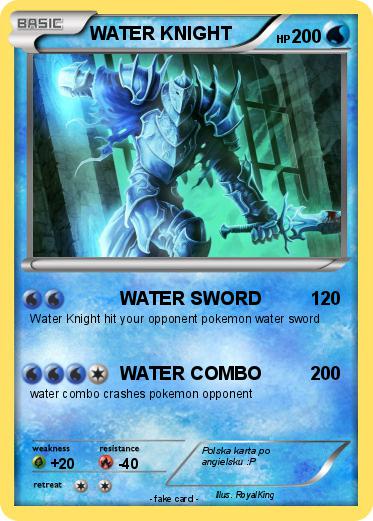 Pokemon WATER KNIGHT