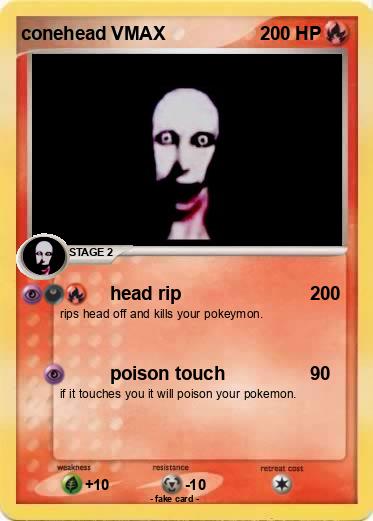 Pokemon conehead VMAX