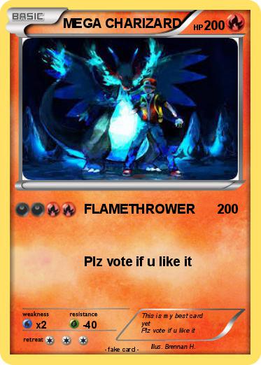 Pokemon MEGA CHARIZARD