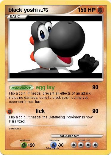 Pokemon black yoshi