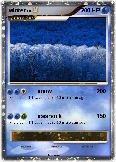 Pokemon winter