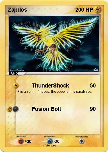 Pokemon Zapdos