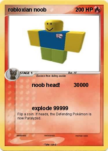 Pokemon robloxian noob