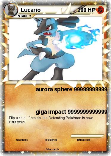 Pokemon Lucario