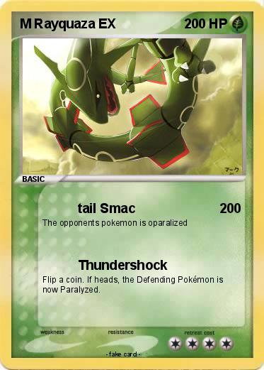 Pokemon M Rayquaza EX
