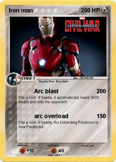 Pokemon Iron man