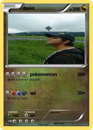 Pokemon david
