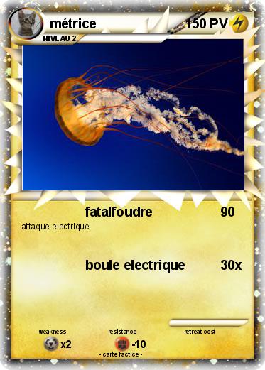 Pokemon métrice