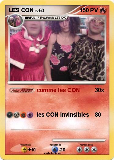 Pokemon LES CON