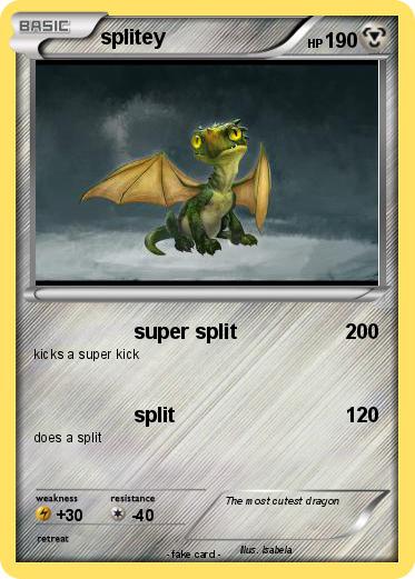 Pokemon splitey