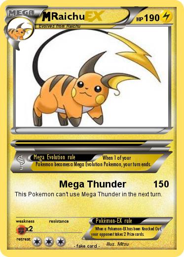 Pokemon Raichu