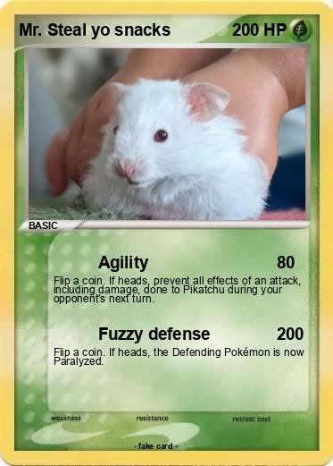 Pokemon Mr. Steal yo snacks