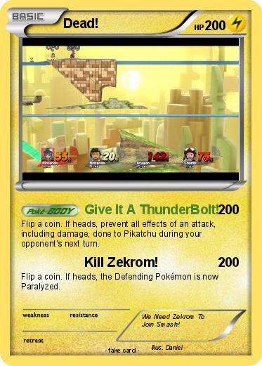 Pokemon Dead!