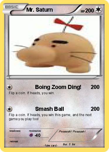 Pokemon Mr. Saturn