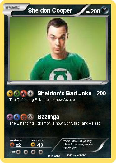 Pokemon Sheldon Cooper