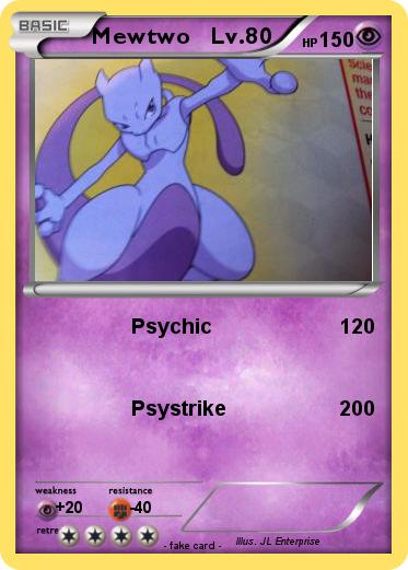Pokemon Mewtwo   Lv.80