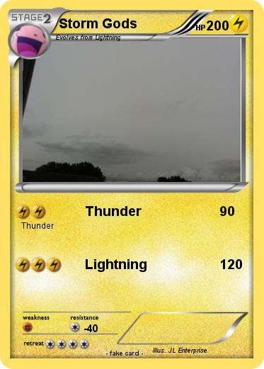 Pokemon Storm Gods