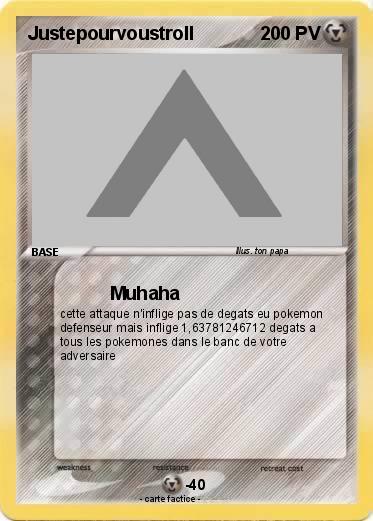 Pokemon Justepourvoustroll