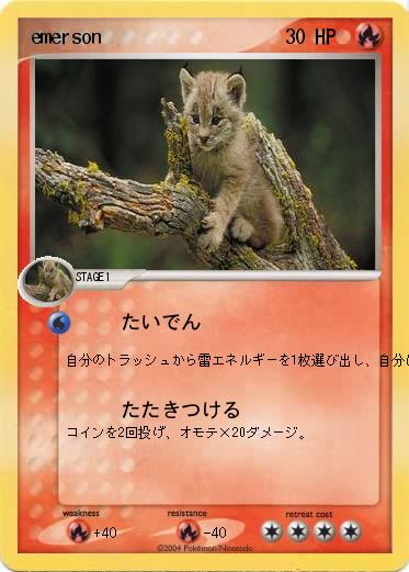 Pokemon emerson