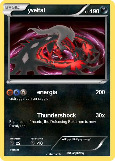 Pokemon yveltal