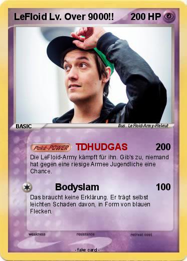 Pokemon LeFloid Lv. Over 9000!!