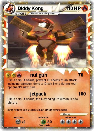 Pokemon Diddy Kong