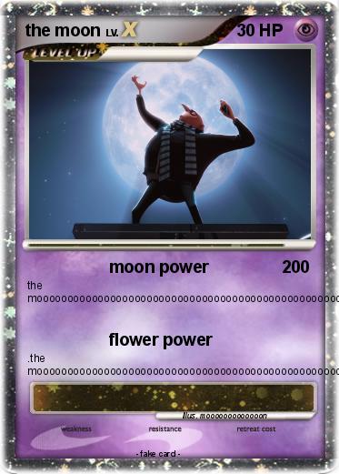 Pokemon the moon