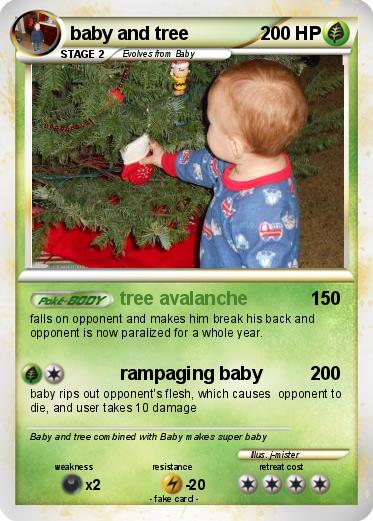 Pokemon baby and tree