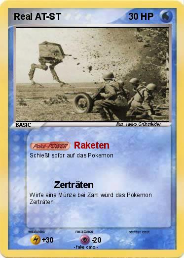 Pokemon Real AT-ST