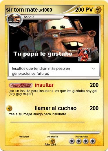 Pokemon sir tom mate