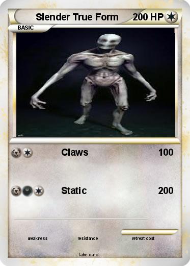 Pokemon Slender True Form