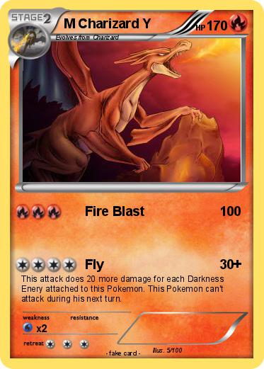 Pokemon M Charizard Y