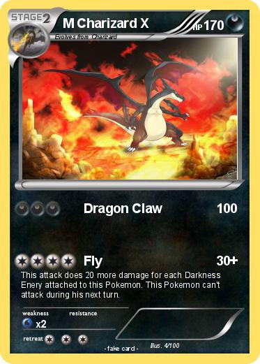 Pokemon M Charizard X