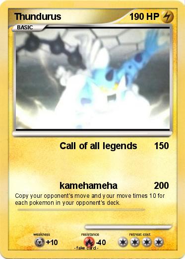 Pokemon Thundurus