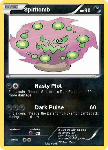 Pokemon Spiritomb