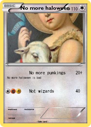 Pokemon No more haloween